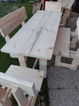 Zahradné sedenie, záhradný set pre 6 osôb