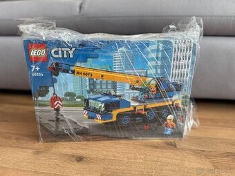 LEGO City 60324 Pojízdný jeřáb - NOVÉ