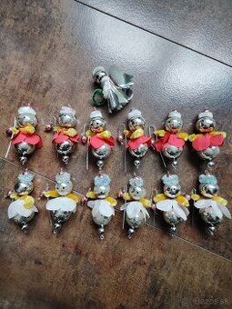 Staré vianočné figúrky