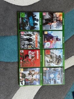 Xbox one hry KS/8€