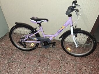 Predám detský bicykel 20kola Dema fialovy