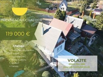 PREDAJ - REKREAČNÁ CHALUPA  ID 021-13-FIJA