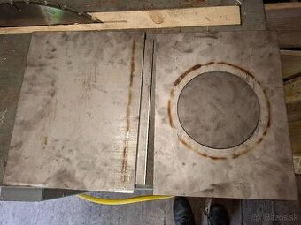 Nerezové platne na pec, krb