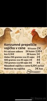 Prepeličie vajíčka