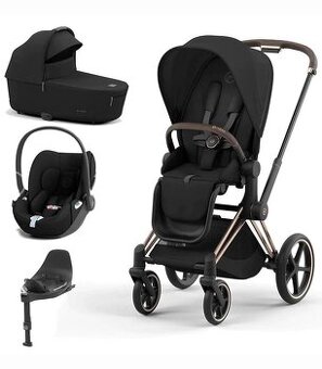 Cybex priam rosegold kočík s vanič. Šport.casť, vajíč.isofix