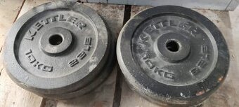 liatinové závažie KETTLER 10 kg + 2,5 kg - 1