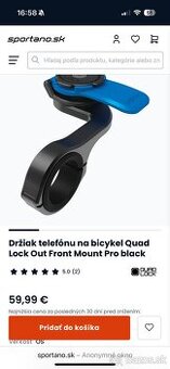 Quad Lock na bicykel alebo motorku