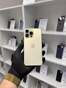 ZÁRUKA 2 ROKY /  Apple iPhone 14 Pro Max 256GB Gold, 100%