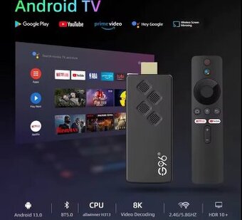 G96 Android 13 TV stick (smart TV box)