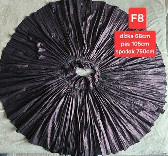 Stary kroj FARBIARSKE SUKNE indigo