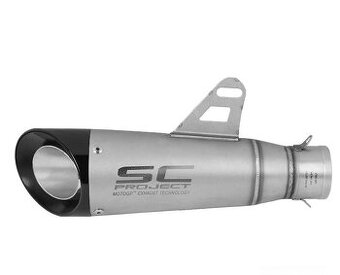 Nový  športový  ladený  Nerezový  univerzálny    moto výfuk