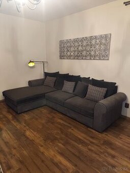 Rohová sedacia súprava, úložný priestor, rozkladacia