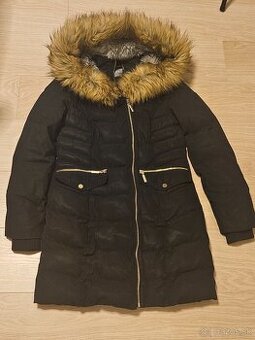 Damska zimna elegantna bunda