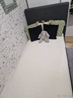 Posteľ 90x200 s matracom a úložným priestorom - 1