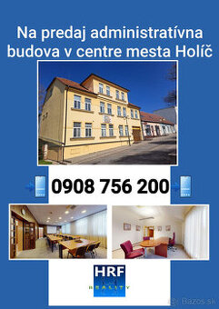 Na predaj administratívna budova v centre mesta Holíč. - 1
