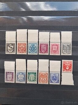 Francúzsko Mi.č.538-549