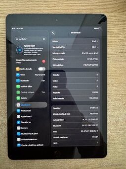 Apple iPad 8. gen– 128 GB, Space Gray (Wi-Fi + Cellular)