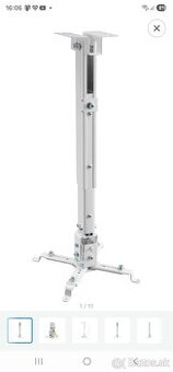 Stropný Držiak Projektora AlzaErgo Projector Mount C05W