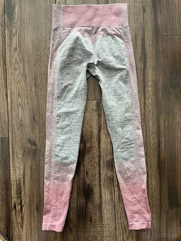 Sivoružové legíny XS