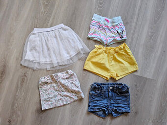 Letný balík oblečenia pre dievčatko 86/92 37 kusov