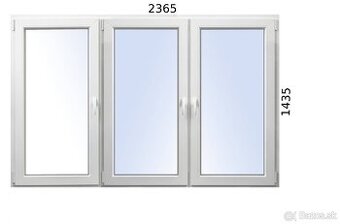 Nové plastové okno