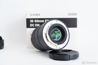 Sigma 18-50 f/2.8 DC DN pre Sony E