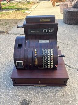 Starožitná registračná pokladňa National