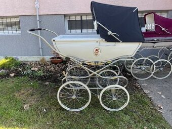 Vintage anglicky kociarik Sliver cross