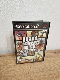 Grand Theft Auto San Andreas PS2 hra
