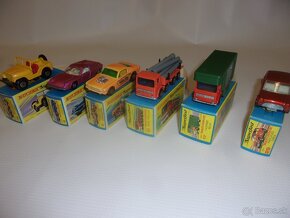 Modely áut Matchbox - 70-te roky