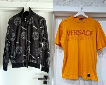 Versace a Versace Jeans Couture prechodna bunda a tricko