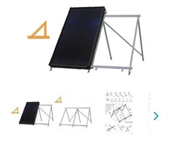hliníková konštrukcia hewalex na solarne kolektory