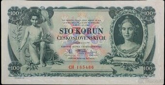 100 Korún 1931 / séria CH 185486