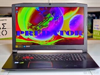 Herný notebook ACER PREDATOR 17,3" GTX 1050 4GB | SSD | 12G
