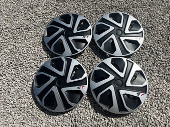 Kryty kolies 16" J-Tec ST silver black 4 ks