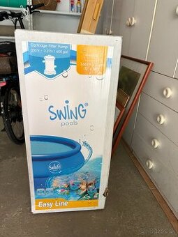 Predám bazén SWING SPLASH 3,66x0,91 m s filtráciou