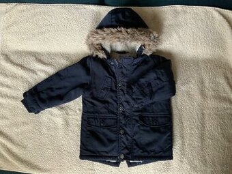 Zimná teplá bunda vetrovka parka 92 Next