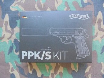 Umarex Walther PPK/S kit gas GBB.