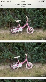 Predám malý detsky bicykel