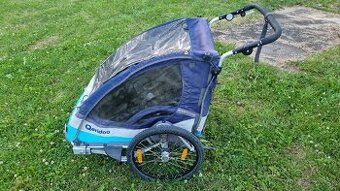 Qerido Sportrex 2 kočiar a cyklovozik za bicykel