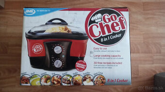 Predám elektrický multifunkčný hrniec GO CHEF - 8 in 1