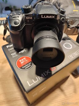 Panasonic Lumix GH4 + objektív Lumix 42,5mm