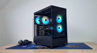 Hráčske pc 8jadro RYZEN 7 5700/512gb NVME/RX6600XT 8GB