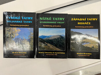 Predám českých sprievodcov Vysoké Tatry, Nízke Tatry a Západ