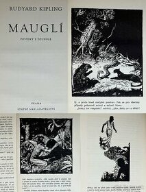 Mauglí Povídky z džungle  Rudyard Kipling Zdeněk Burian 1958