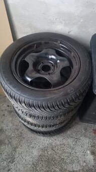 Zimne pneu s original diskami citroen c3, 205/55 r16