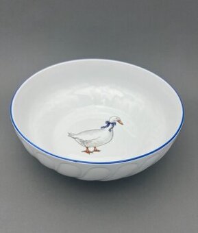 Zarábacia misa s motívom husí.