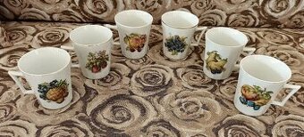 Hrnceky - ovocny motiv