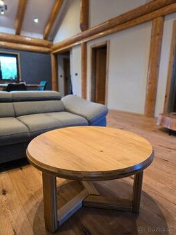 Dubový konferenčný stolík, stôl