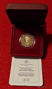 2€ proof M.R.Štefánik 2019